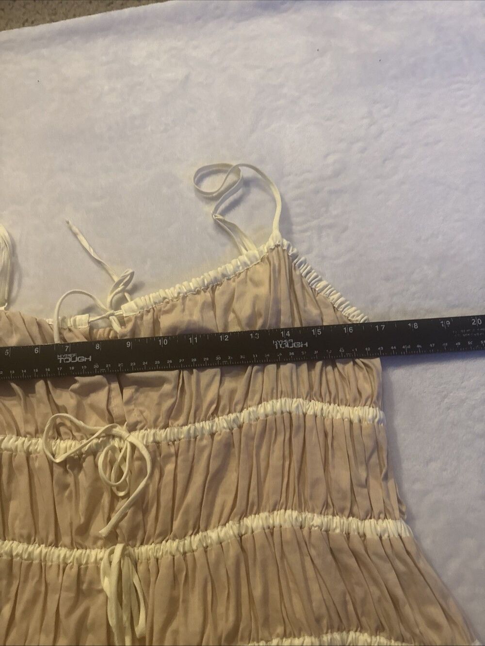 ASOS RUFFLED DRESS SIZE 10 - Picture 10 of 13